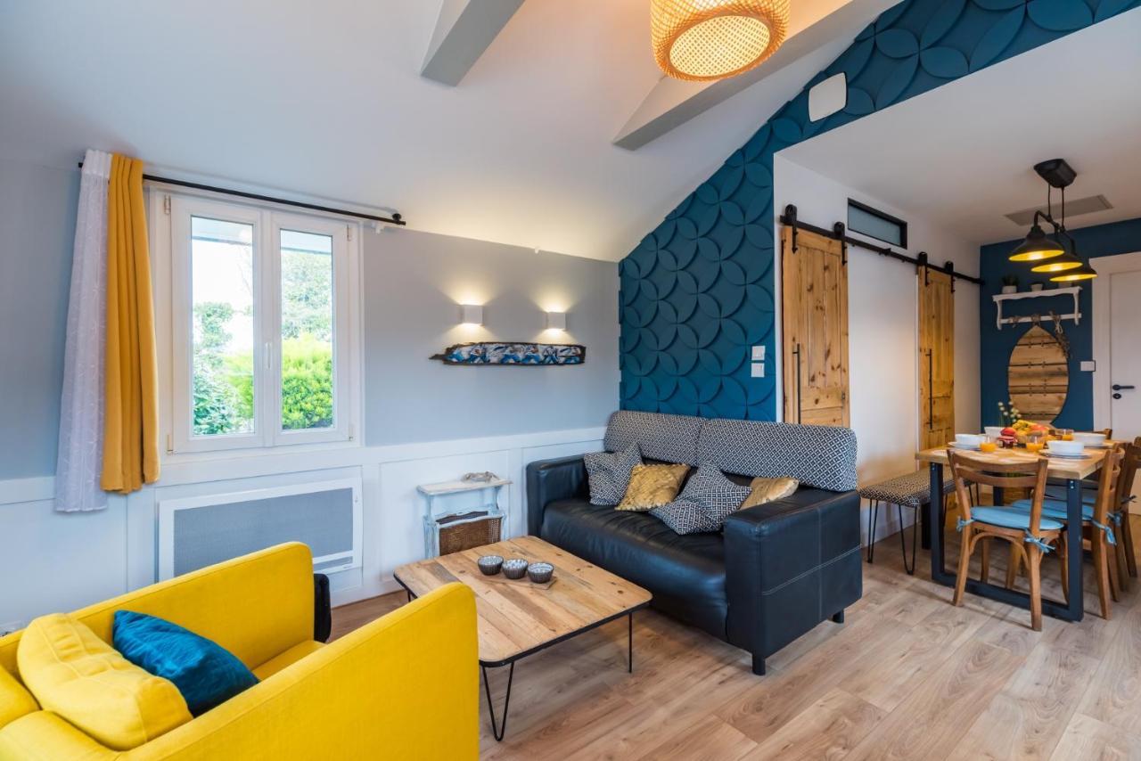 Ty Ker Embrun - Maison Vue Mer A 280M De La Plage 普卢格雷斯康 外观 照片