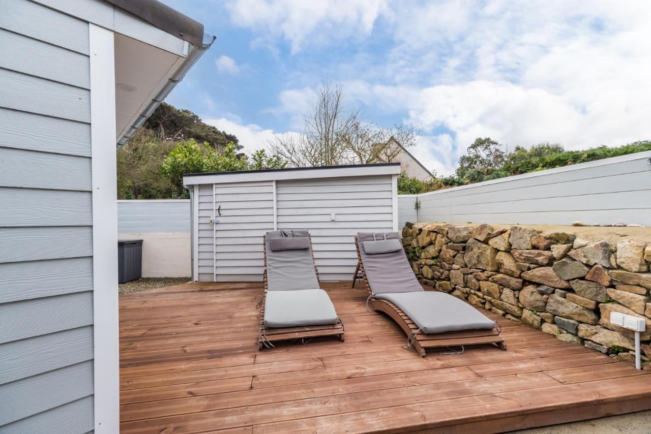 Ty Ker Embrun - Maison Vue Mer A 280M De La Plage 普卢格雷斯康 外观 照片